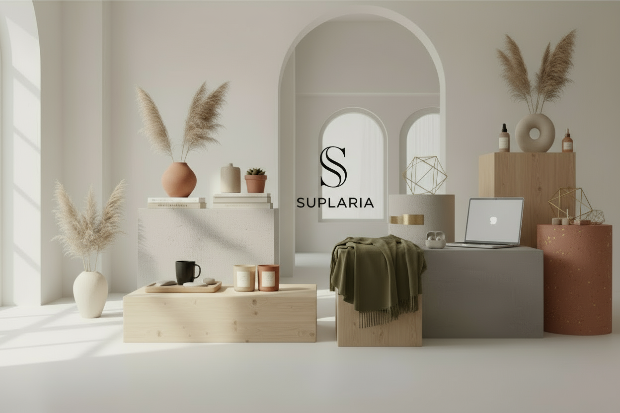Banner con logo bajado SUPLARIA